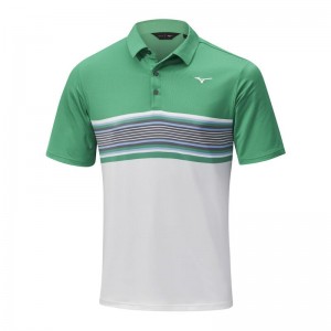 Mint Men's Mizuno Quick Dry Oceanic Polo | BMN140638