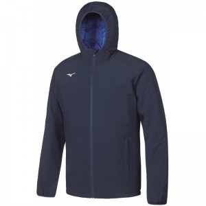 Navy Men's Mizuno Padded Jackets | NXC817309