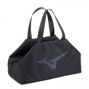 Navy Women's Mizuno Mesh Holdall 22 Bags | VQF845973