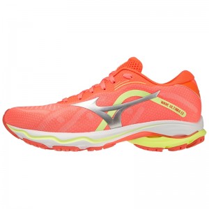 Orange Women's Mizuno Wave Ultima 13 Running Shoes | CRF150864