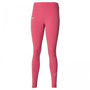 Pink Women's Mizuno Athletics Leggings | XCT983254