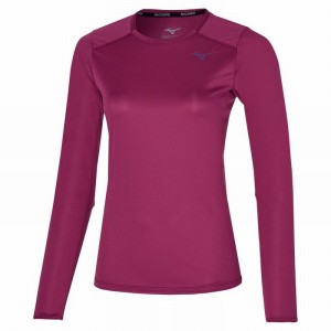 Pink Women's Mizuno Inifinity 88 Tee T Shirts | BTS895217