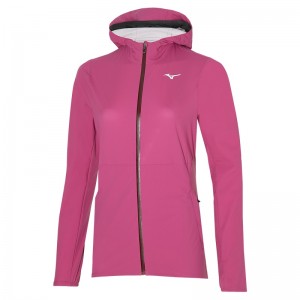 Pink Women's Mizuno Waterproof 20K ER Jackets | PXQ286940