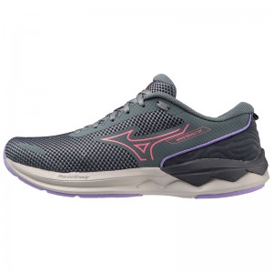 Pink Women's Mizuno Wave Revolt 3 Running Shoes | EOT569180