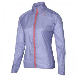 Purple Women's Mizuno Aero Jackets | JMT461753