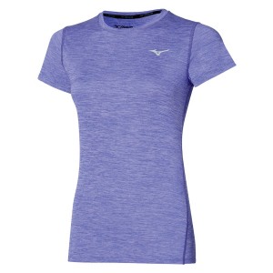 Purple Women's Mizuno Impulse Core Tee T Shirts | OVR806279