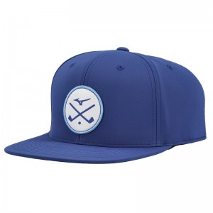 Royal Men's Mizuno Crossed Clubs Snapbk Hats | BHN157069