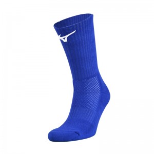 Royal / White Women's Mizuno Handball Pair Socks | KHN251083