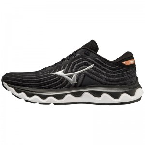 Silver Men's Mizuno Wave Horizon 6 Running Shoes | NSU275049