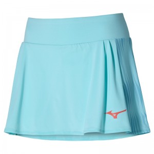 Turquoise Women's Mizuno Printed Flying Skirts | UPK602153