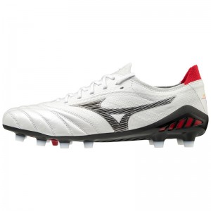 White Black Men's Mizuno Morelia Neo III Beta Japan Football Boots | XEJ014285