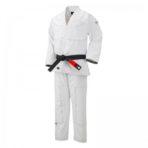 White Men's Mizuno Brazilian Ju-jitsu Gis | JRF467925