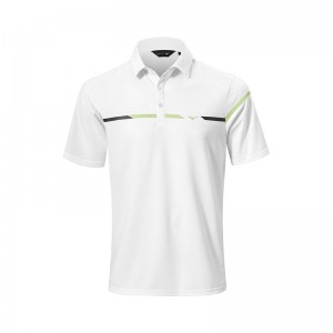 White Men's Mizuno Breath Thermo St Polo | ANO652310