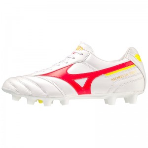 White Men's Mizuno Morelia II Pro Football Boots | KWA409735