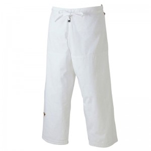 White Men's Mizuno Yawara Pants Judogis | ILE401356