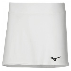 White Women's Mizuno Flex Skort Skirts | MSZ307495