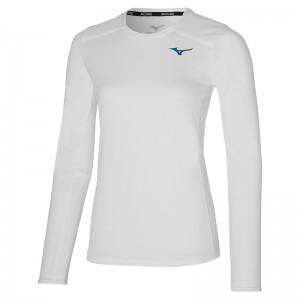 White Women's Mizuno Inifinity 88 Tee T Shirts | XMC604527