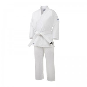 White Women's Mizuno Kiai Karategi With Belt Karategis | MDX018573