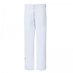 White Women's Mizuno Kodomo 2 Pants Ju-jitsu Gis | CAO524709