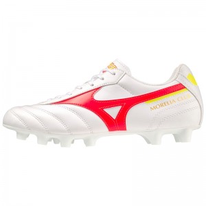 White Women's Mizuno Morelia II Club Football Boots | HLC125639