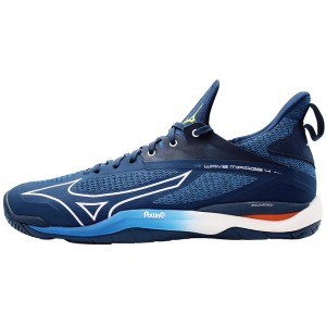 White Women's Mizuno Wave Mirage 4 Handball Shoes | LKG038516