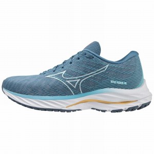 White Women's Mizuno Wave Rider 26 Running Shoes | YHG519082