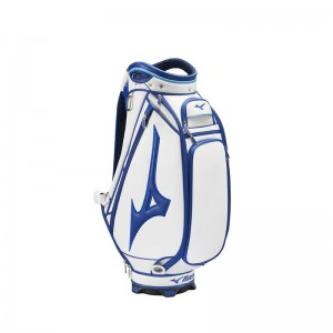 White / Blue Men's Mizuno Tour Staff FY22 Bags | WQB918327