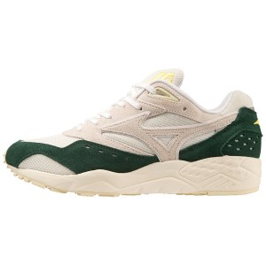 White / Green Men's Mizuno Contender S Sneakers | TQL234106