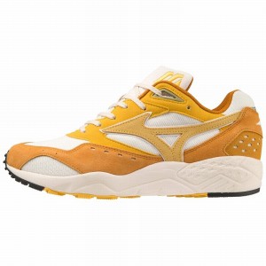 White / Orange Men's Mizuno Contender S Sneakers | DUI970184