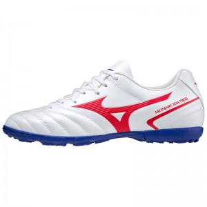 White / Red Women's Mizuno Monarcida Li Sel AS Football Boots | XHD372419