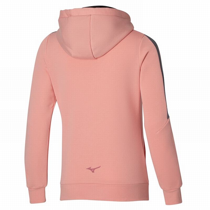 Apricot Pink Women's Mizuno Release Sweat Jackets | JWG982034