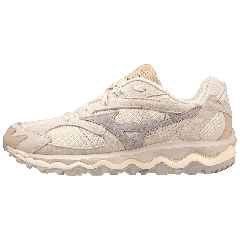 Beige Men\'s Mizuno Wave Mujin LS Sneakers | VKP651809