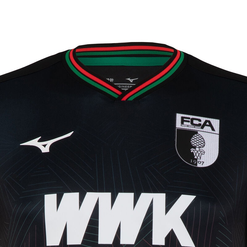 Black Men's Mizuno 3rd Jersey Augsburg M Jersey | CDR162385