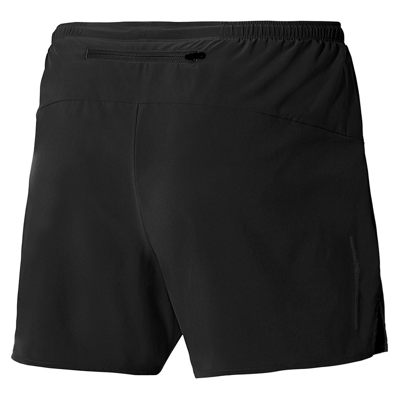 Black Men's Mizuno Aero 4.5 Shorts | NPE507643