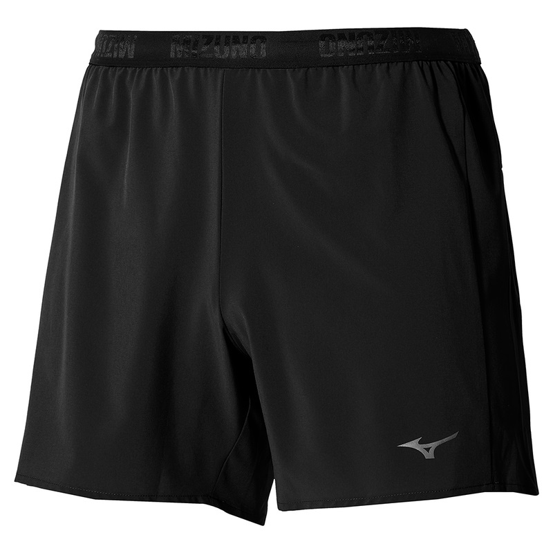 Black Men\'s Mizuno Alpha 5.5 Shorts | QJB605724