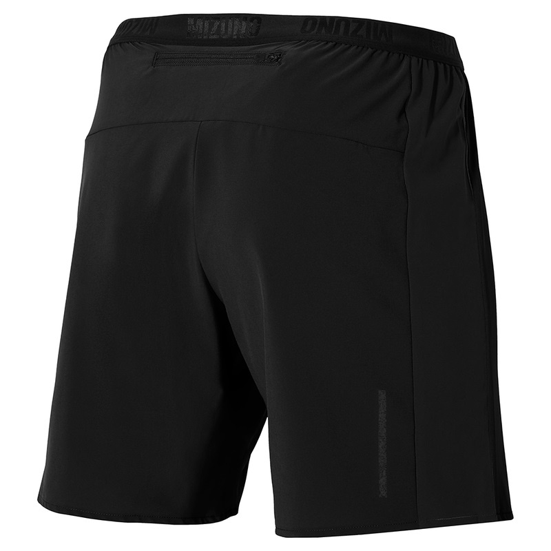 Black Men's Mizuno Alpha 7.5 Shorts | LMC723184