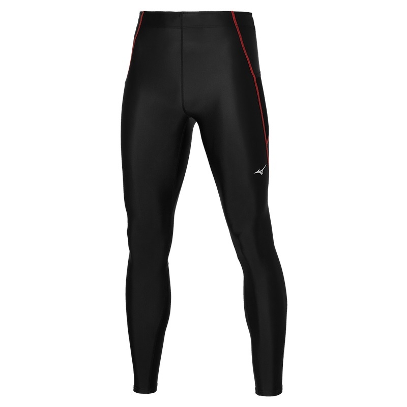 Black Men\'s Mizuno BG3000 Long Tight | TAE894720