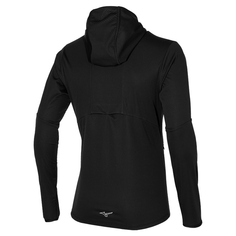 Black Men's Mizuno Breath Thermo Jackets | EFU926835