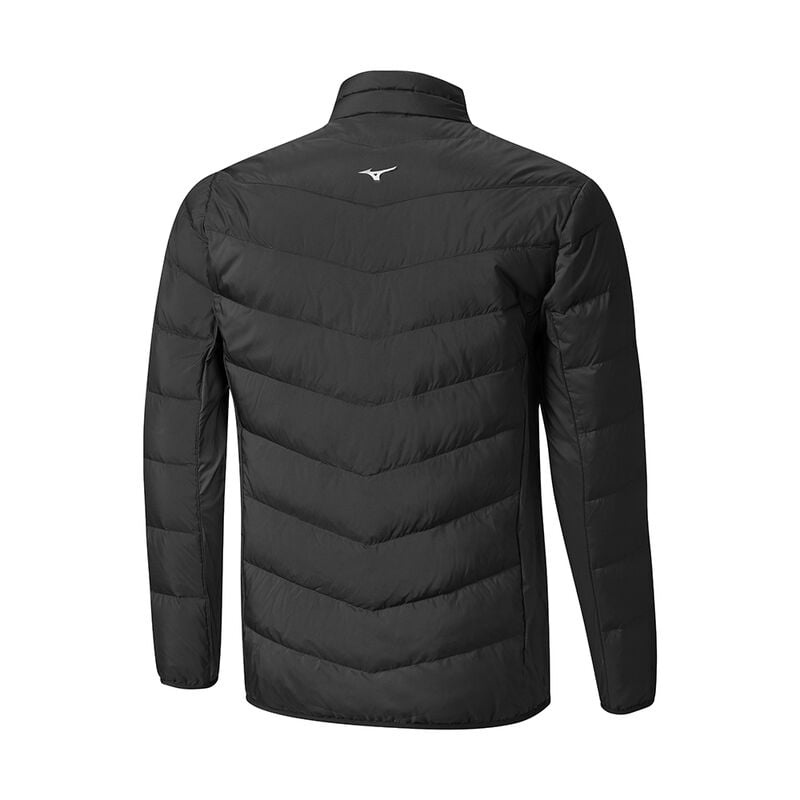 Black Men's Mizuno Breath Thermo Max Jackets | ANO782963