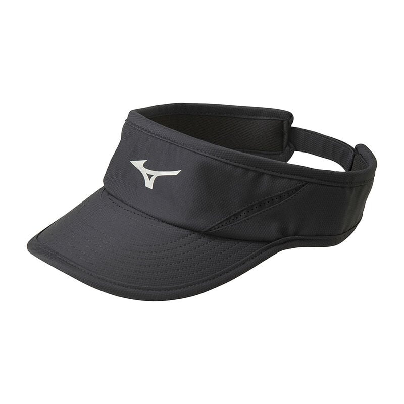 Black Men\'s Mizuno Drylite Visor Hats | HIG107234