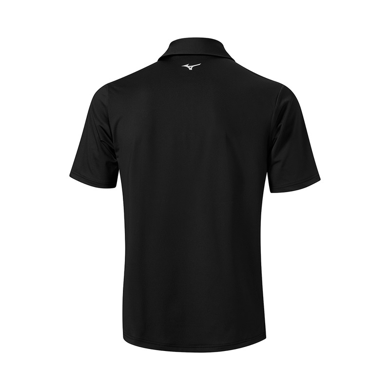 Black Men's Mizuno Elite Fade Polo | KJN032675