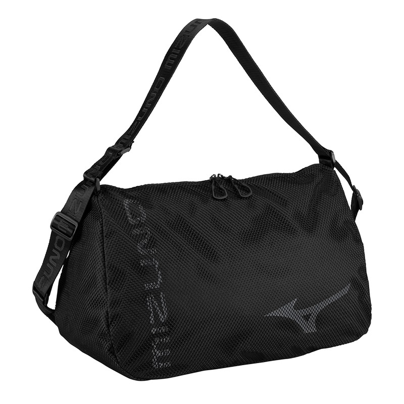 Black Men\'s Mizuno Mesh Holdall 22 Bags | LJR509637