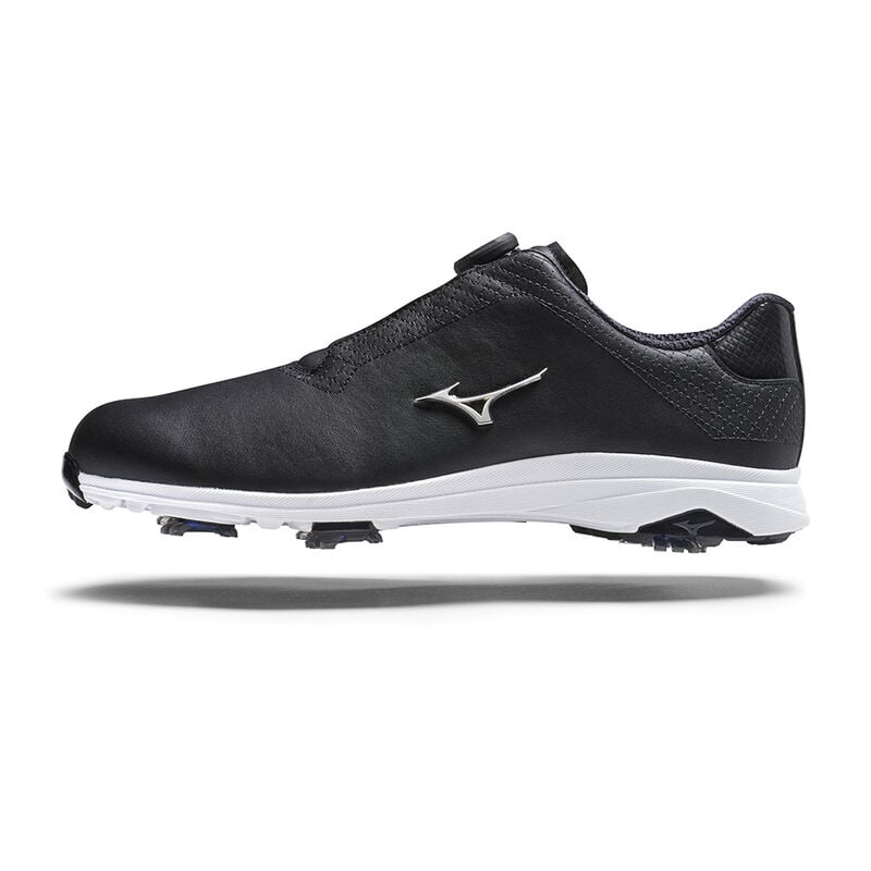 Black Men\'s Mizuno Nexlite Pro BOA Golf Shoes | VJN079125