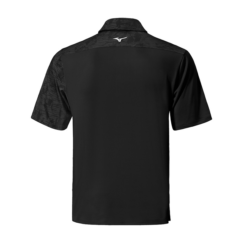 Black Men's Mizuno QD Hazard Bloc Polo | WKD825317