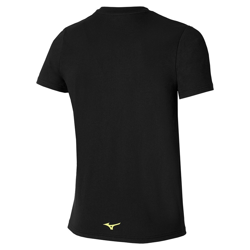 Black Men's Mizuno Release Graphic Tee T Shirts | EKQ468732