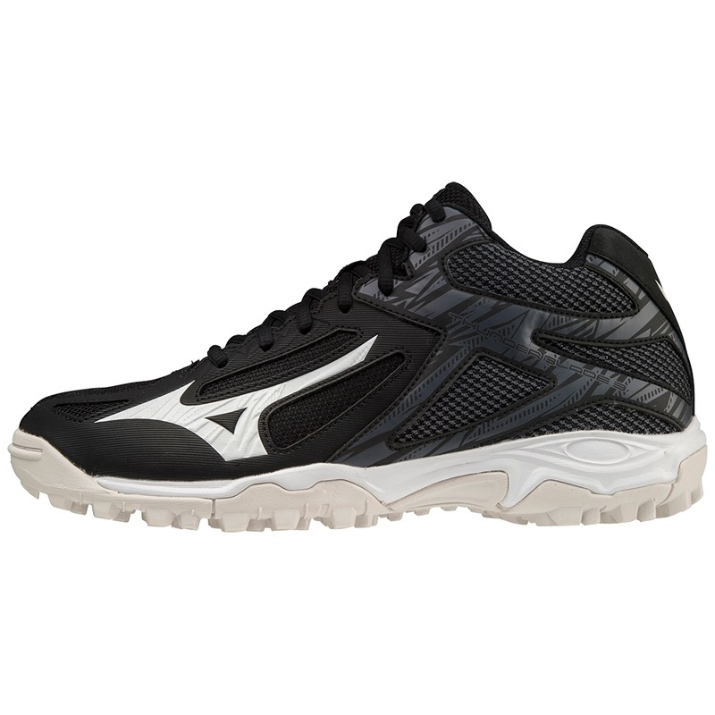 Black Men\'s Mizuno Thunderblade3outdoor Volleyball Shoes | IPL018597