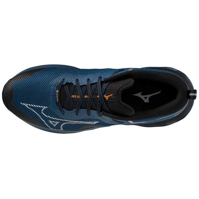 Black Men's Mizuno Wave Ibuki 4 GTX Running Shoes | ZOB137094