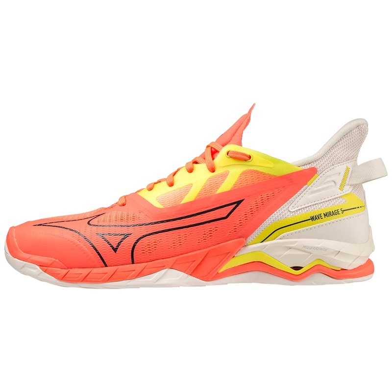 Black Men\'s Mizuno Wave Mirage 5 Handball Shoes | BAS824176