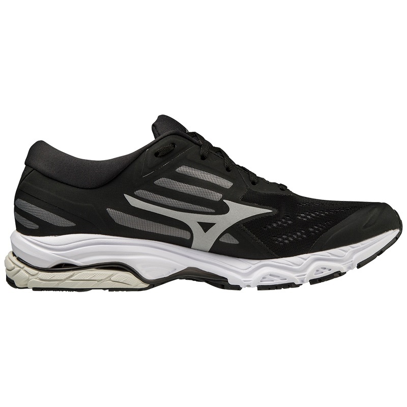 Black Men's Mizuno Wave Stream 2 Running Shoes | FPG473589