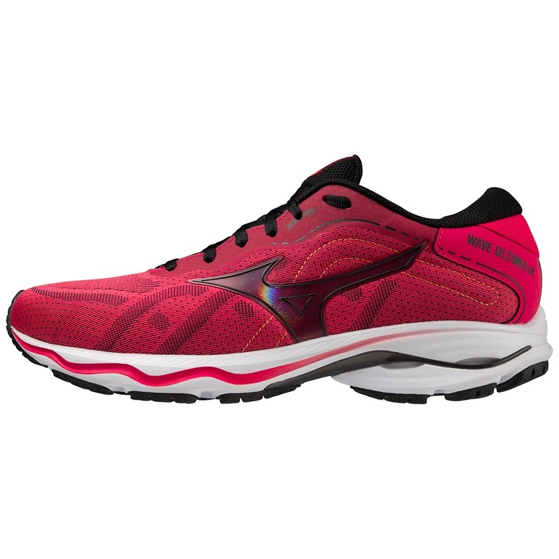 Black Men\'s Mizuno Wave Ultima 14 Running Shoes | ENL849123